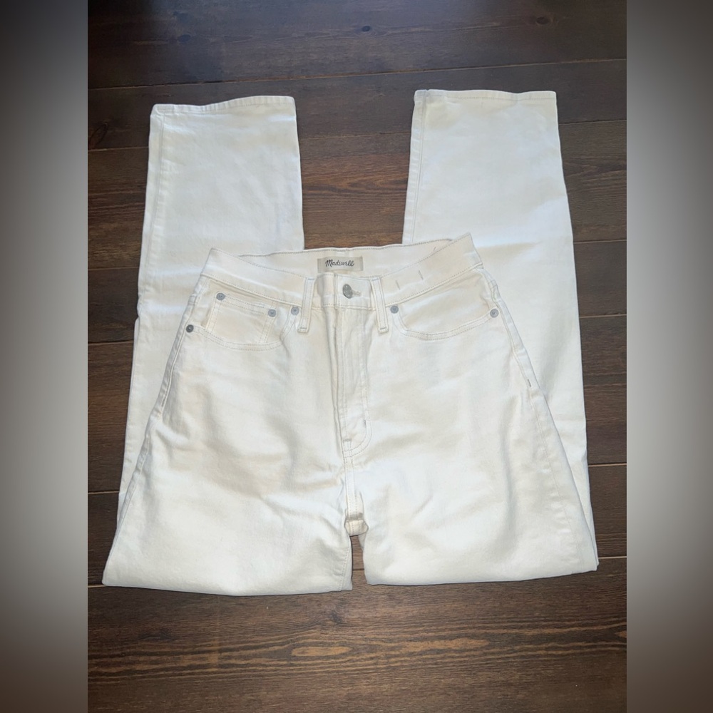 Madewell The Perfect Vintage Straight Jean in Vintage Canvas Wash - Picture 2 of 6